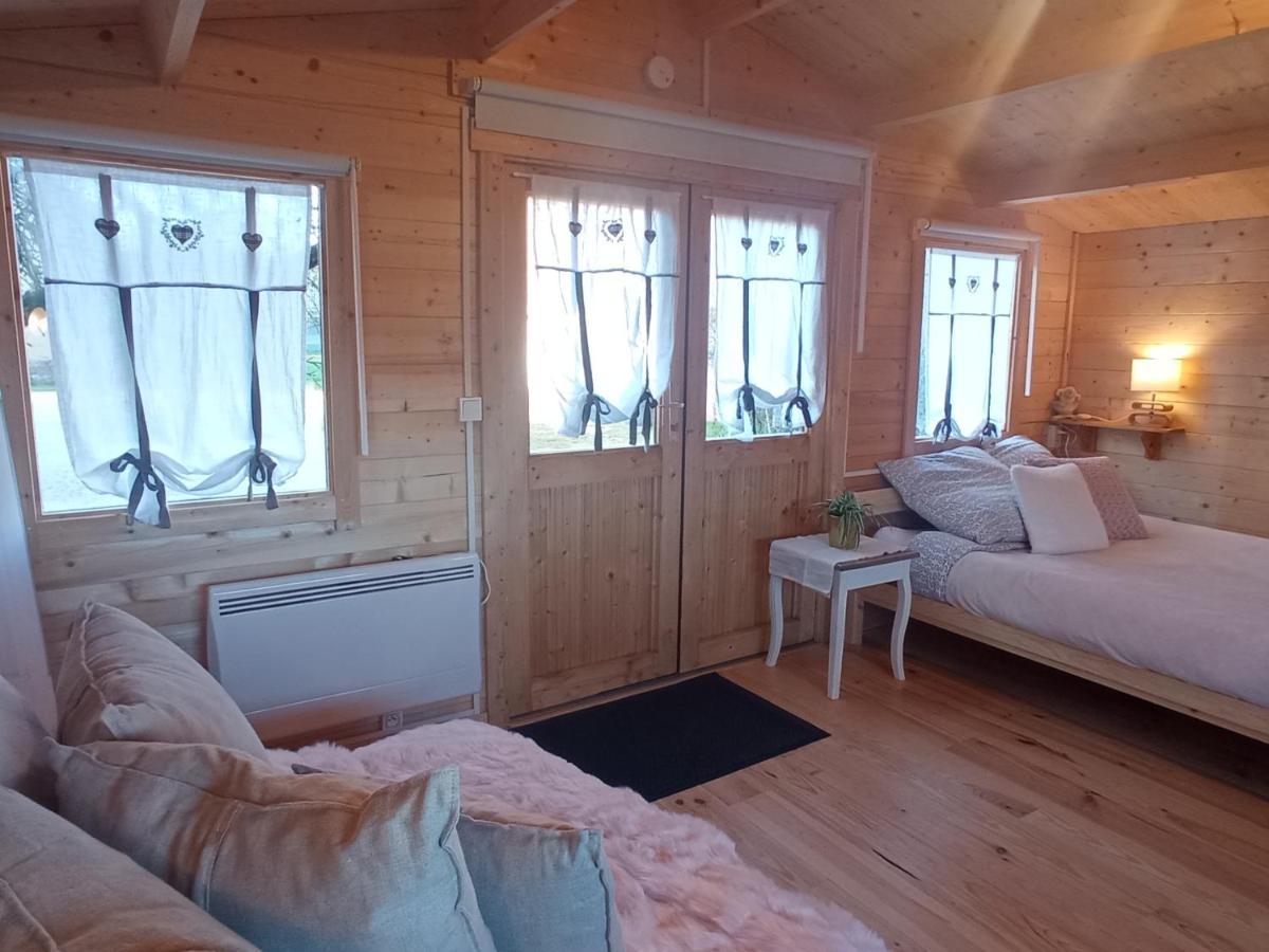Chambre Studio Photo Chalet Sdb Partagee A Proximite Chavagne Kültér fotó