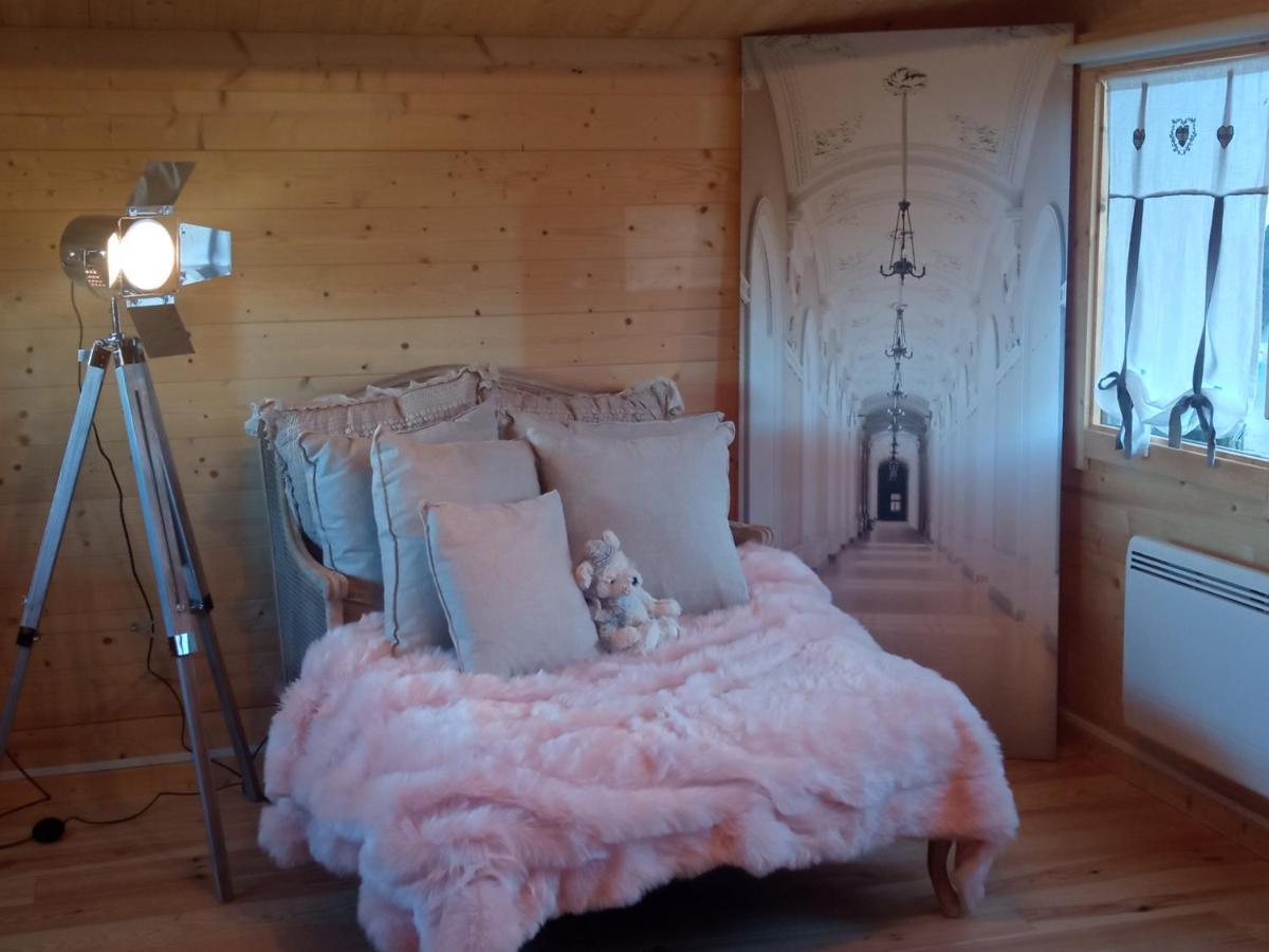 Chambre Studio Photo Chalet Sdb Partagee A Proximite Chavagne Kültér fotó