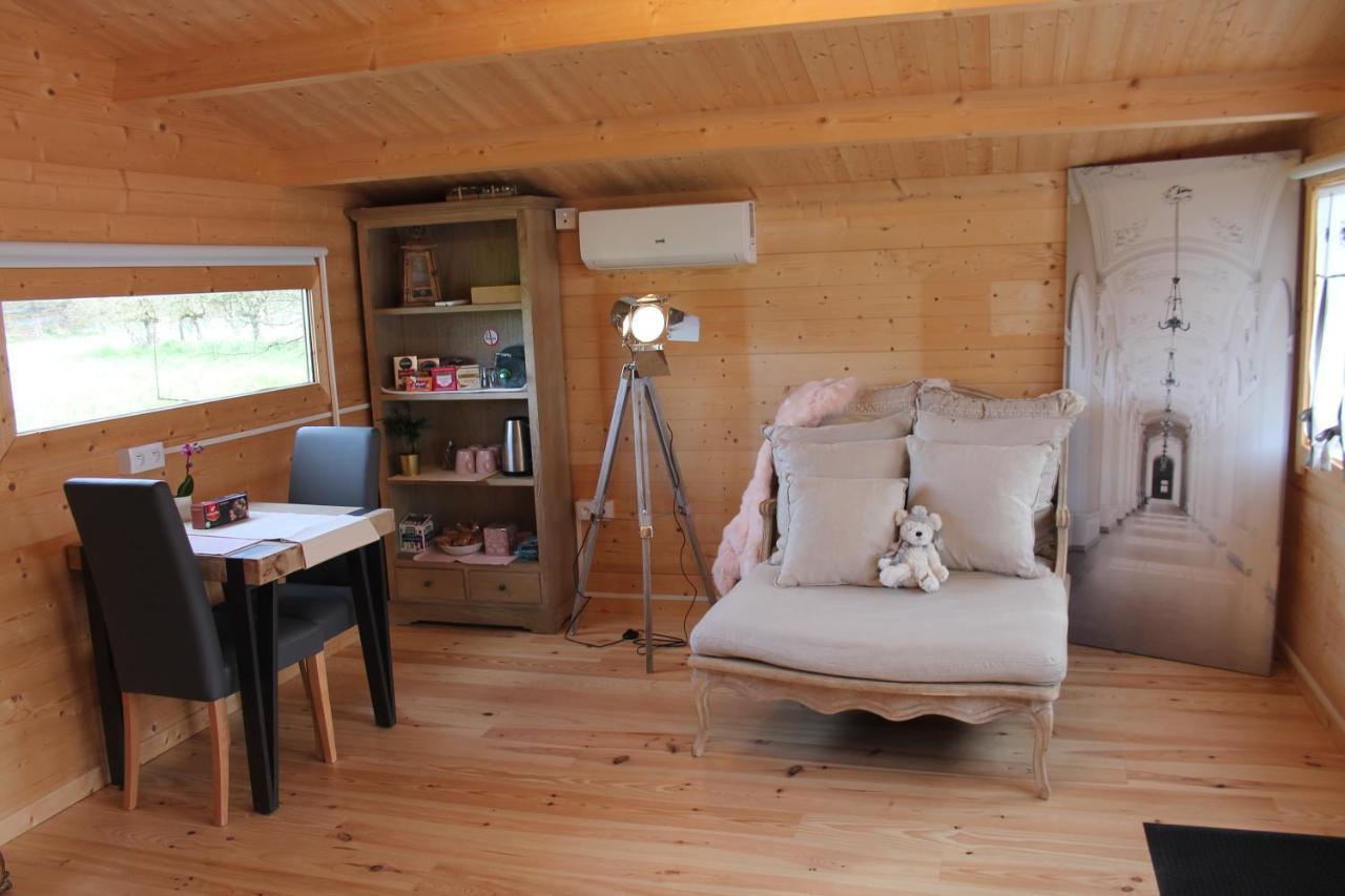 Chambre Studio Photo Chalet Sdb Partagee A Proximite Chavagne Kültér fotó